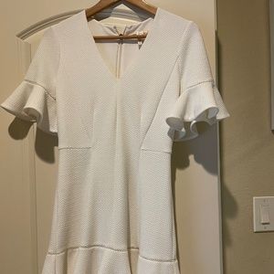 Rebecca Taylor White Dress -  Size 4